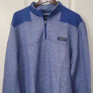 Vineyard Vines Saltwater Fleece Shep Shirt - XL - Maritime Blue - New with Tags